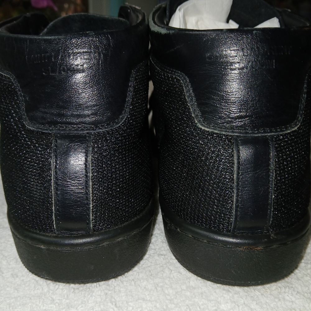 Saint Laurent Sneakers Semi-High Hightops Size 37 - Picture 7 of 15